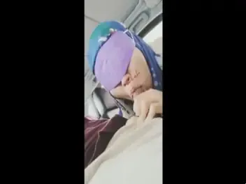 Jilbab Biru BJ Di Dalam Mobil Viral Lumer WOT HD